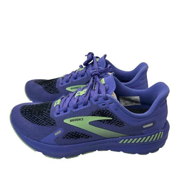 Brooks Launch GTS 9 Womens 7.5 B Purple Running Shoes Athletic 1203741B525 - Picture 1 of 15